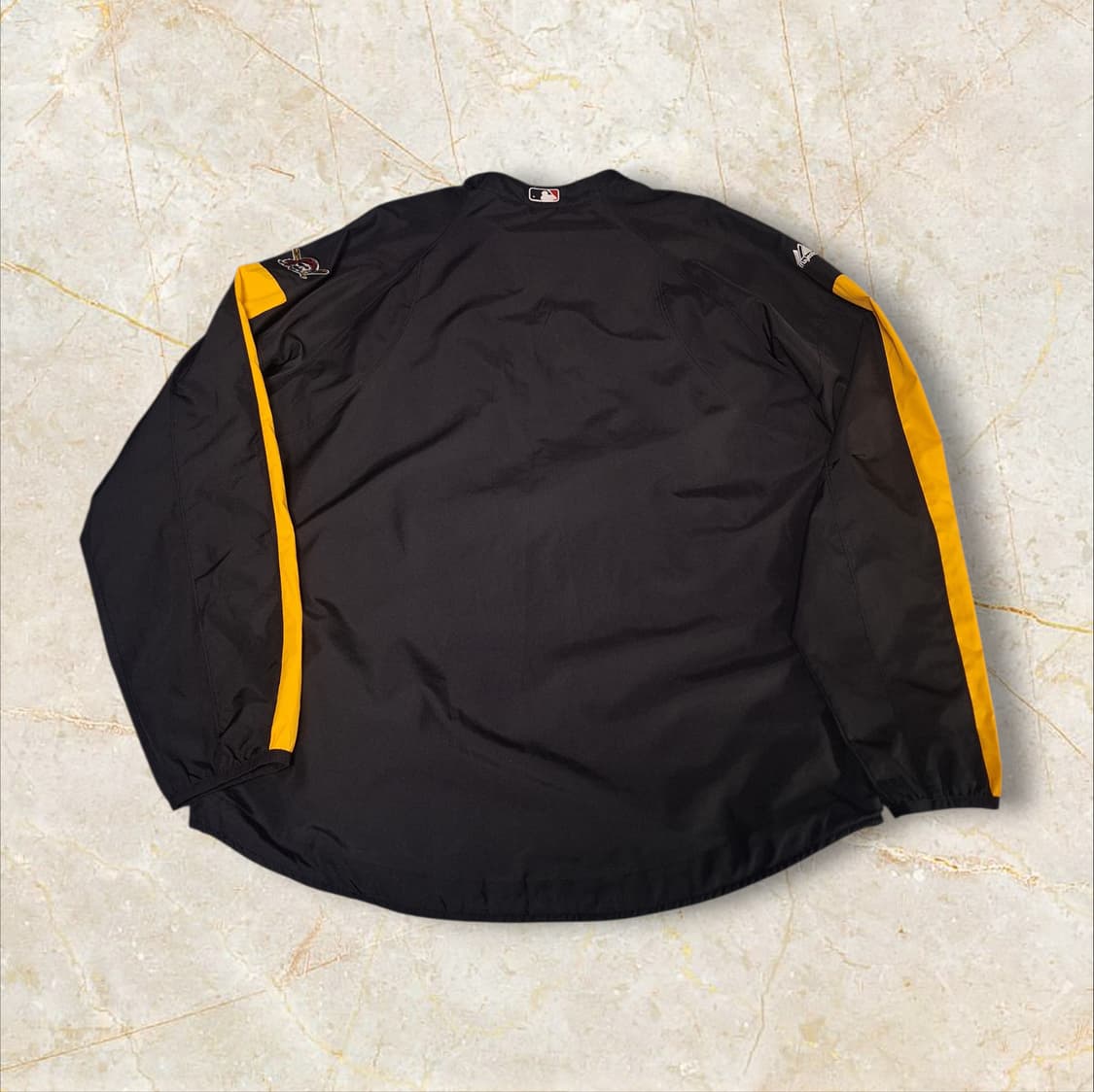 [L] MLB 마제스틱 피츠버그 파이리츠 웜업 하프집업 상품이미지3