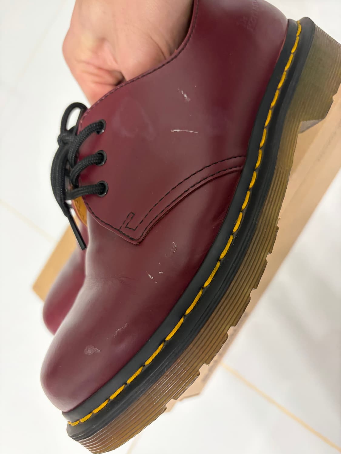 닥터마틴 1461 체리레드 상품이미지6