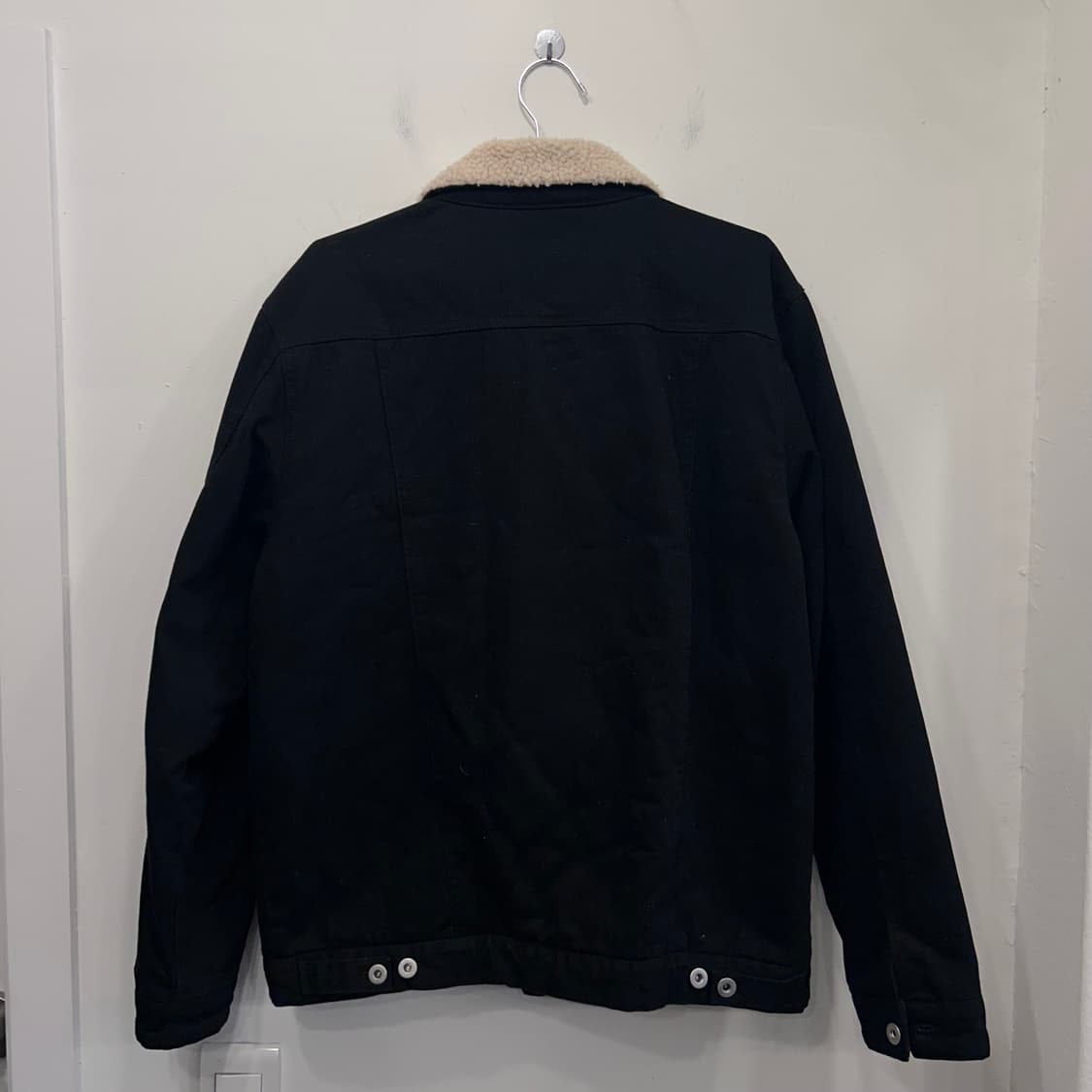 더 스토리 더블포켓 이너후리스 워크자켓 상품이미지5