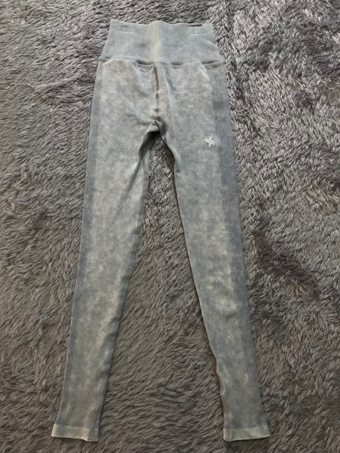 [[여성 S, A급] 젝시믹스 심리스 워싱 라이트데님 레깅스p116 상품이미지2