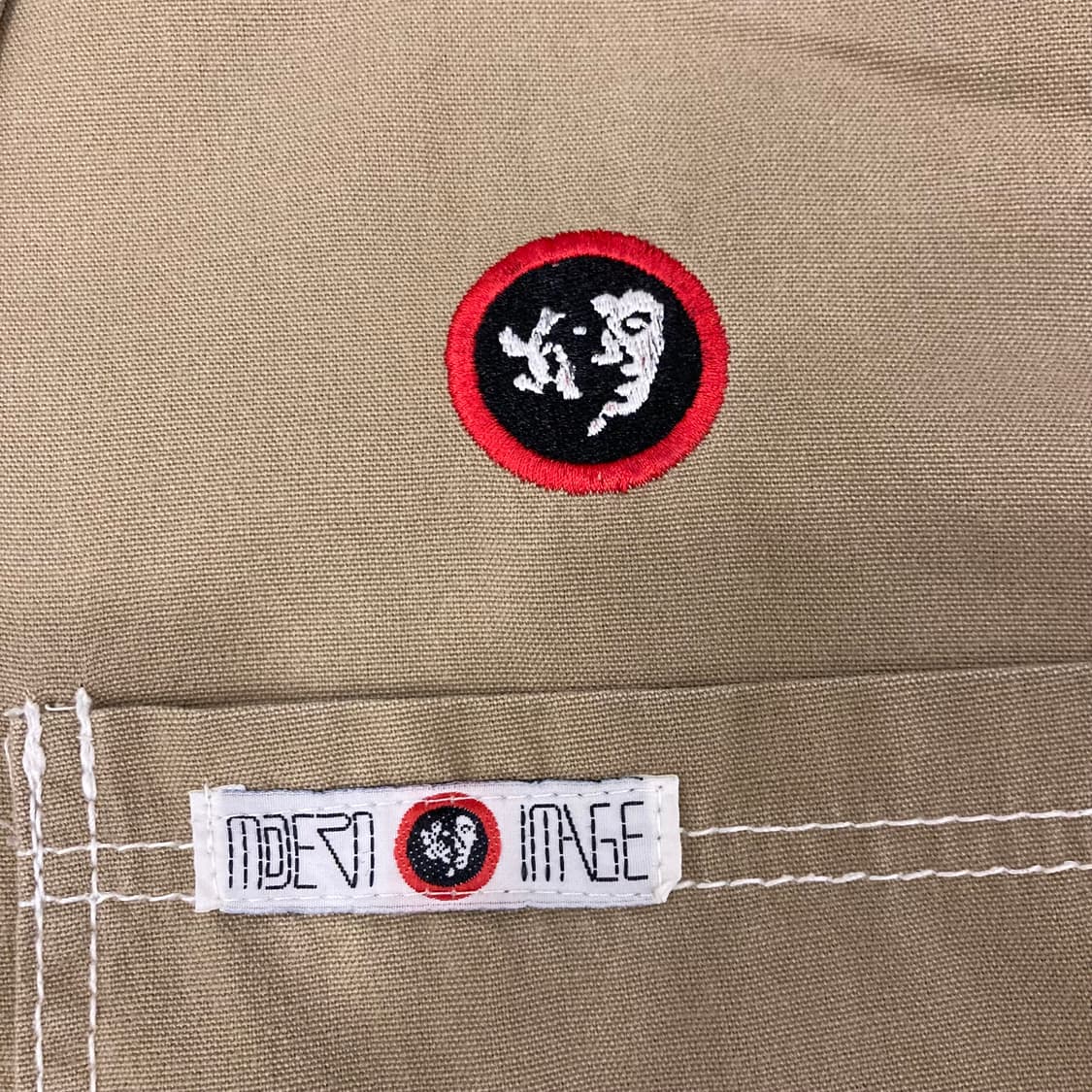 미국 빈티지 USA 하프 집업 셔츠 반팔 집업 상품이미지3