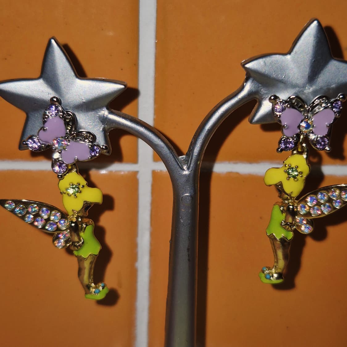 안나수이 x 디즈니 팅커벨 목걸이&귀걸이 세트 상품이미지10