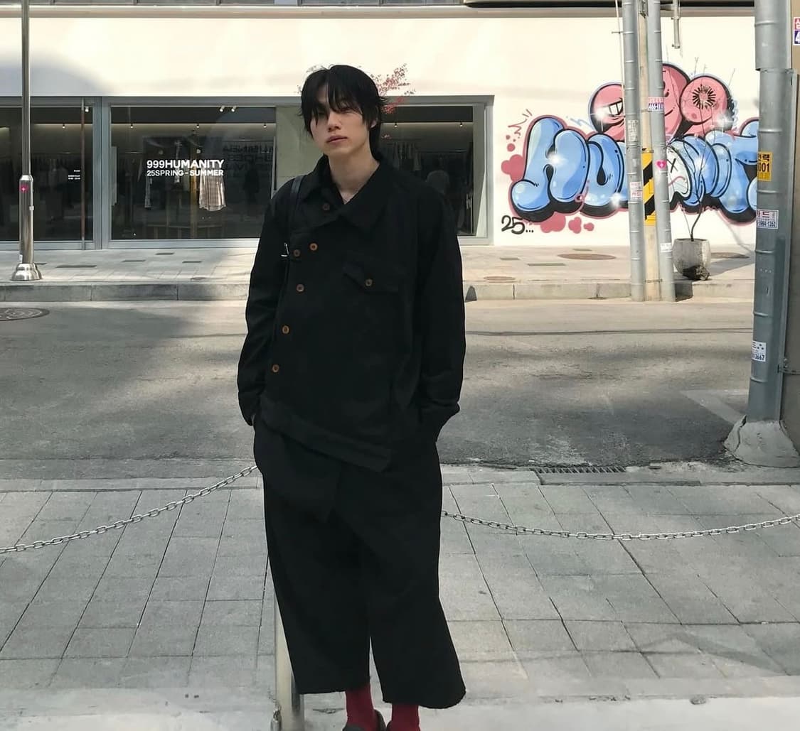 꼼데가르송 옴므 플러스 비대칭 트러커 자켓 M 상품이미지5