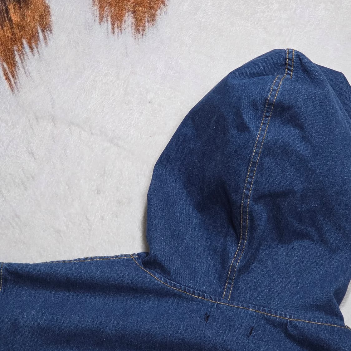 빈티지 데님 아노락 후드티 상품이미지5