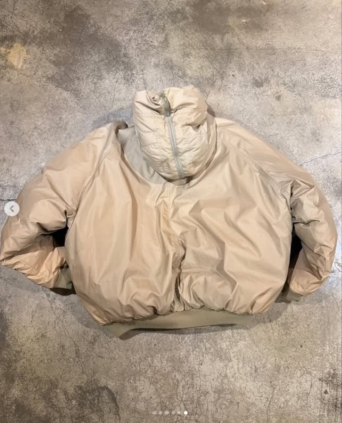 에드윈 립스톱 나일론 다운 후드파카 상품이미지6