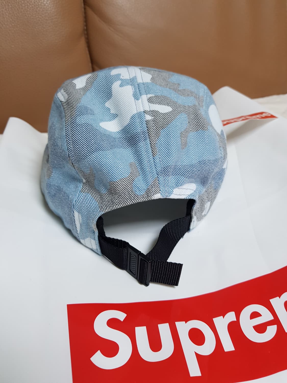 슈프림 워시드아웃 카모 캠프캡 모자 볼캡 상품이미지3