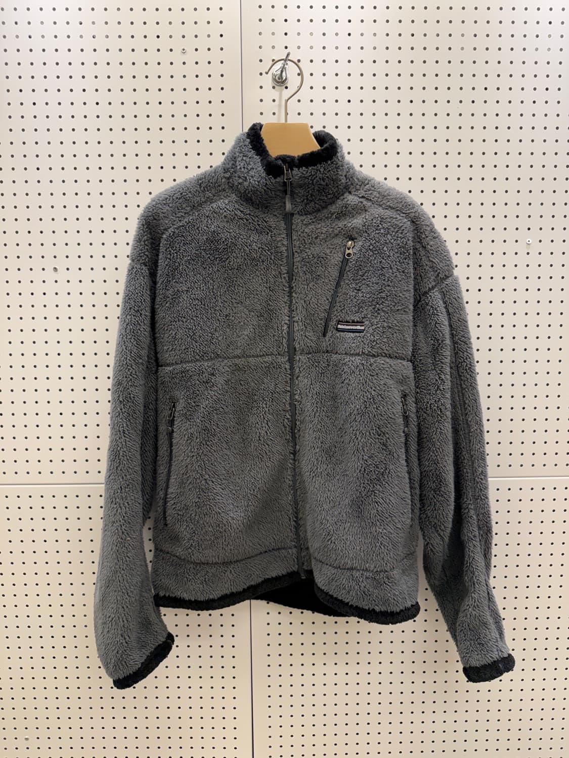 디스이즈네버댓 스몰로고 그레이 플리스 집업 U995 상품이미지2