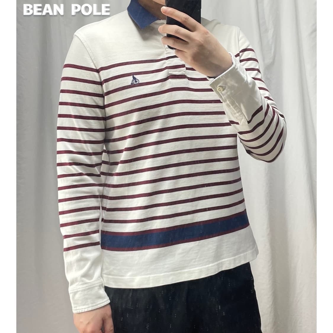 [100] 빈폴 카라 긴팔티 상품이미지2