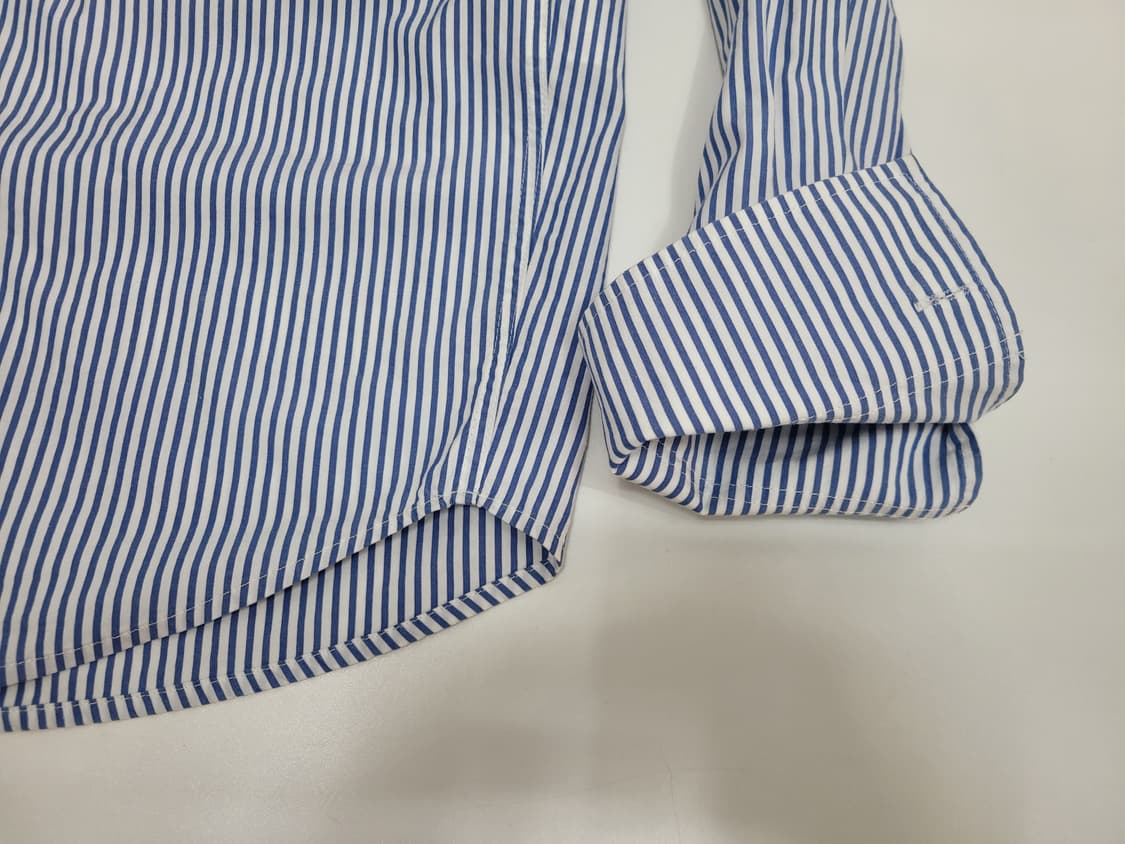 TIME 한섬 타임 루즈핏 스트라이프 셔츠 / 여 82-94-160
 상품이미지7