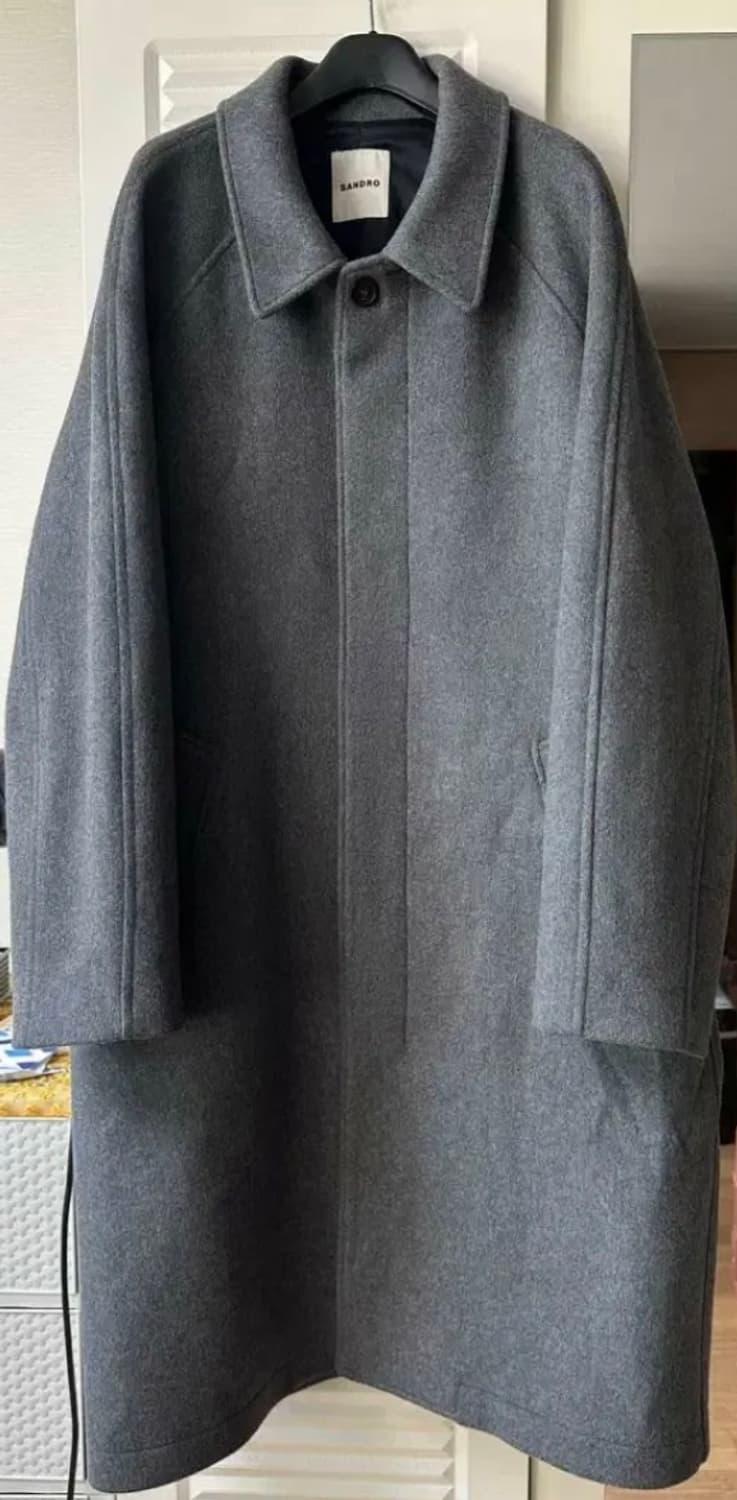 산드로 울 캐시미어 코트 새상품급 상품이미지1