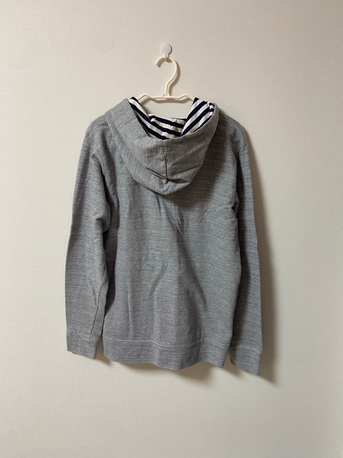 일본 빈티지 모리걸 하구미 스트라이프 후드 집업 상품이미지7