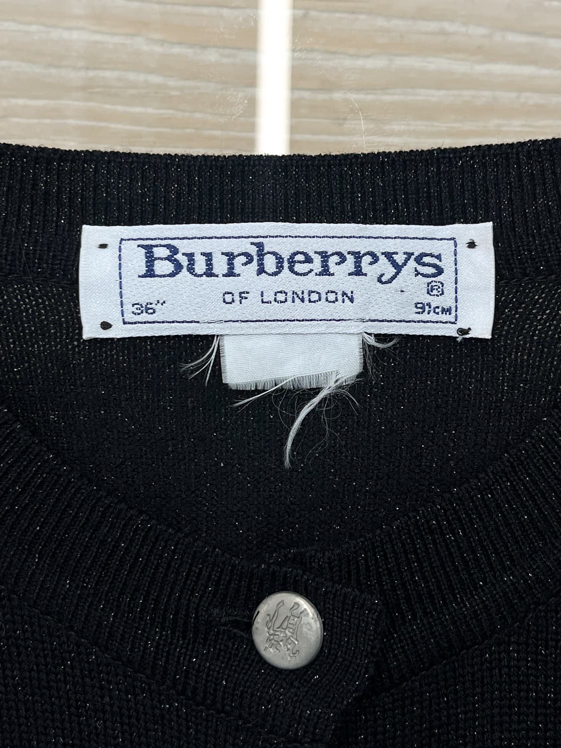 버버리 90's 글리터 가디건 상품이미지5