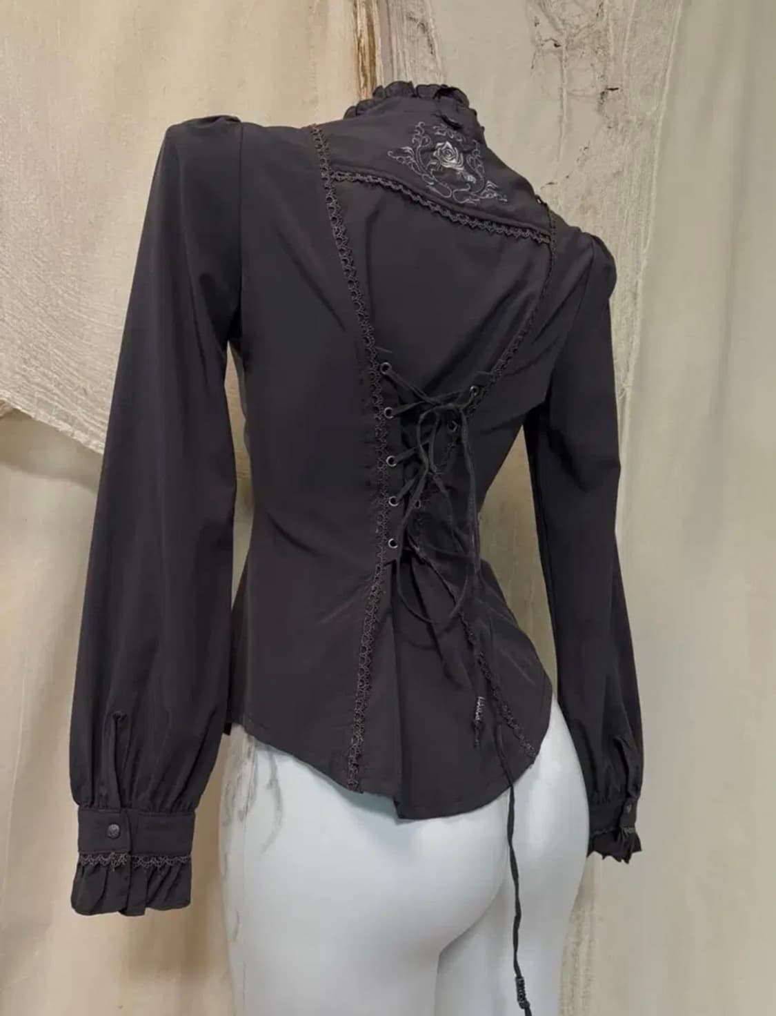 오즈온 Ozzon 고딕 블라우스 상품이미지2