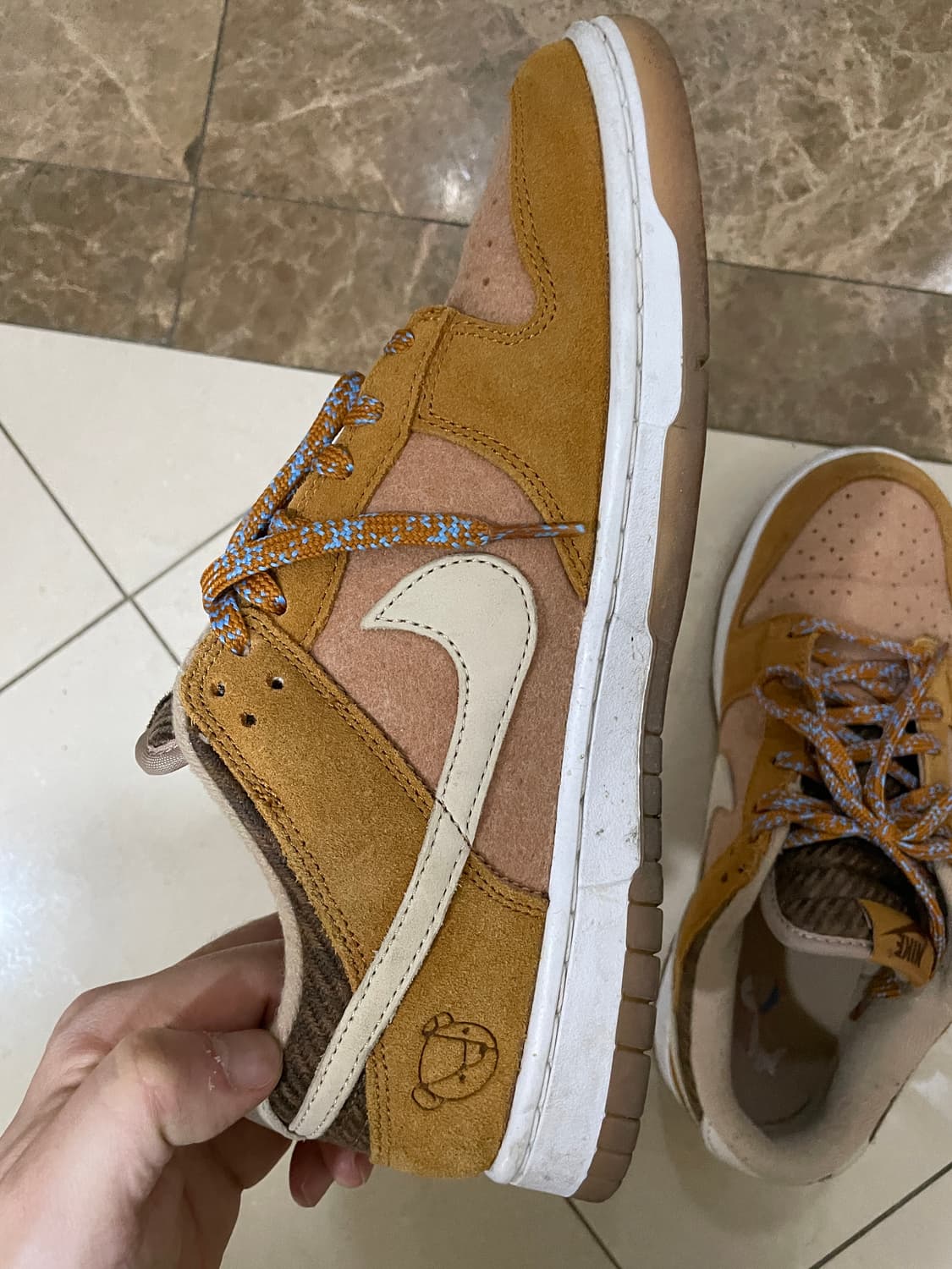 나이키 덩크로우 테디베어 상품이미지2