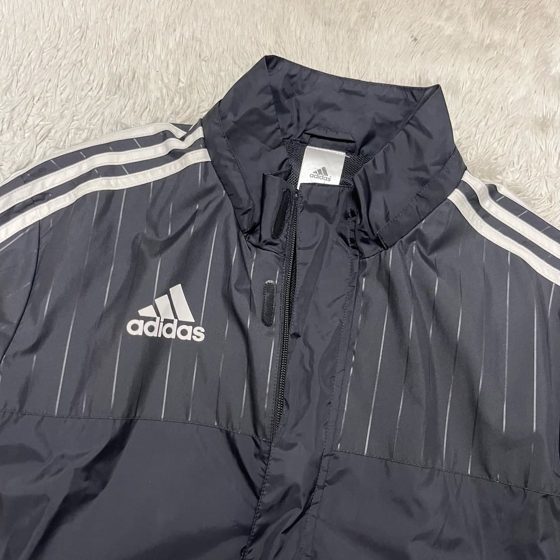 Adidas Black Windbreaker 상품이미지5