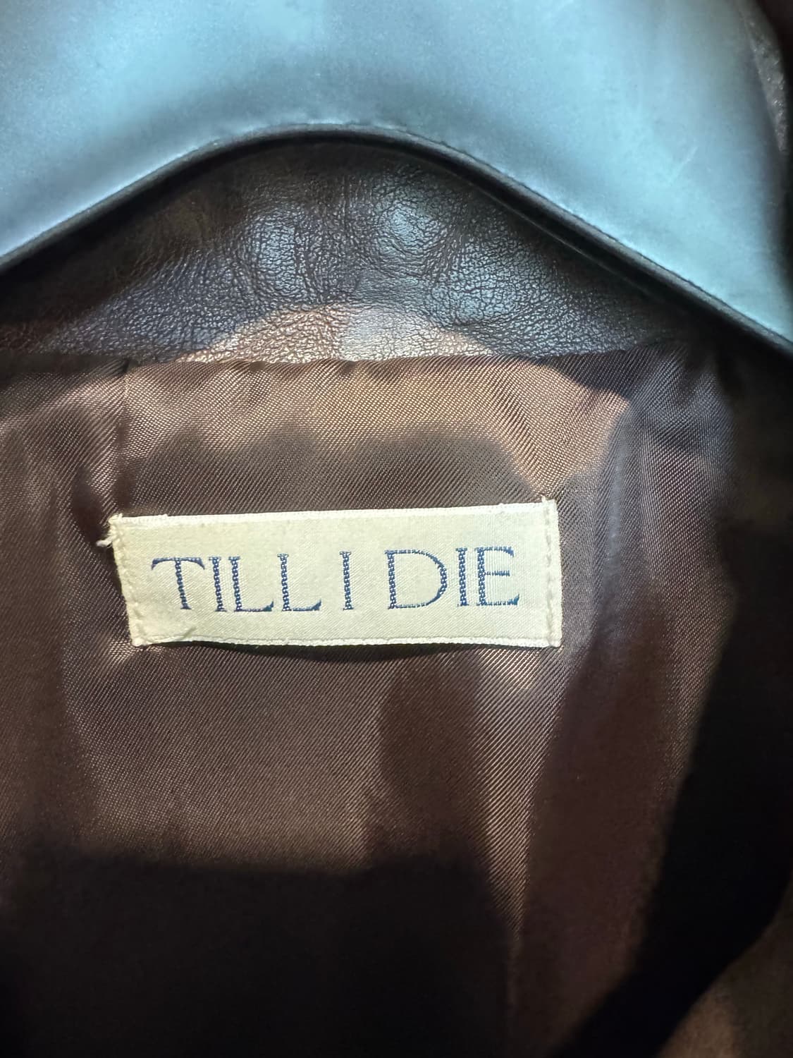 Till i die 틸아이다이 레더 자켓 상품이미지7