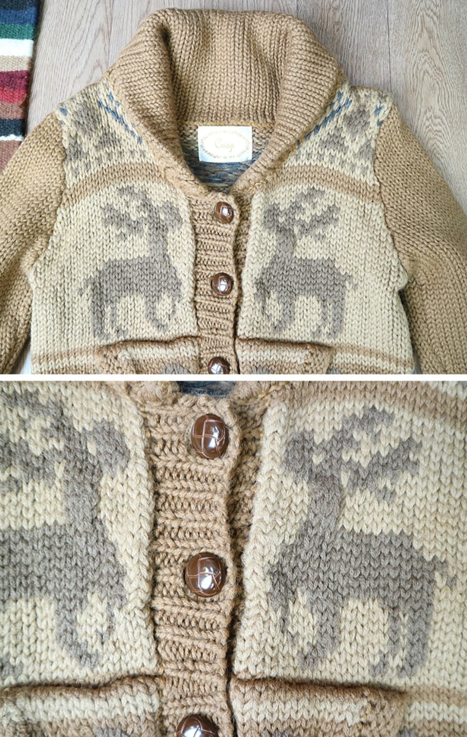 일본판 두툼한 울100% 사슴짜임 스웨터

굿 컨디션 코위찬 아님 상품이미지2