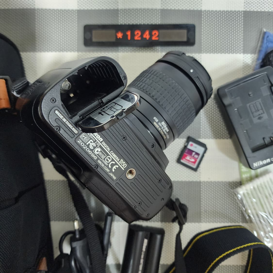 니콘 D50 디지털카메라 28-80 줌렌즈 가방 세트 상품이미지7