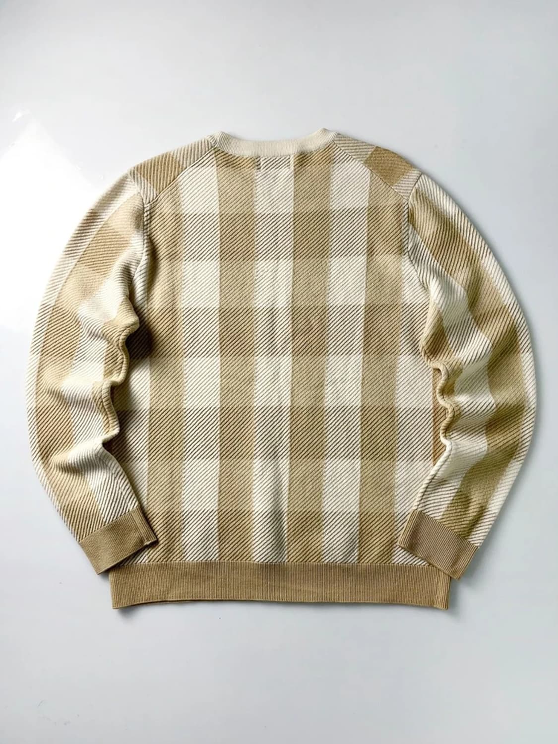 솔리드옴므 17FW 체크 울 니트 PN3420 상품이미지4