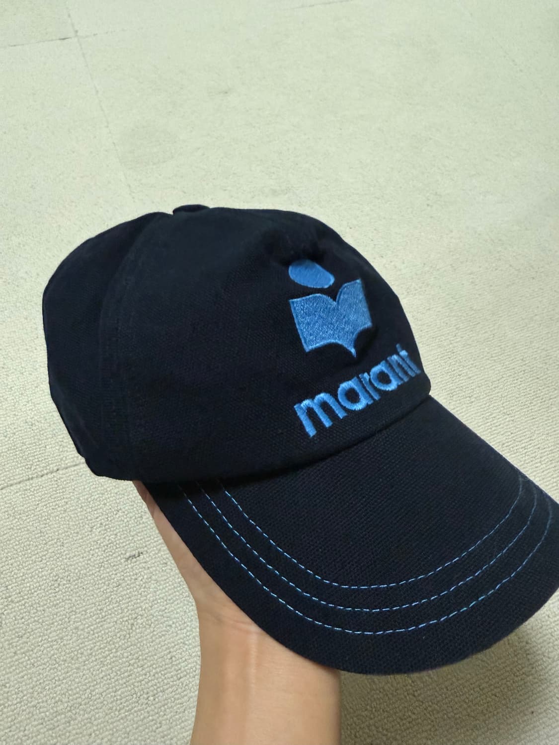 이자벨마랑 볼캡 (네이비&블루) 상품이미지3