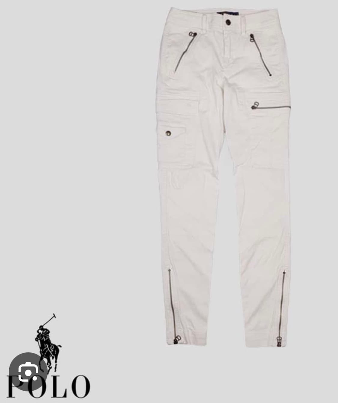 Polo 회이트 유틸리티 술림핏 코튼카고팬츠 상품이미지1