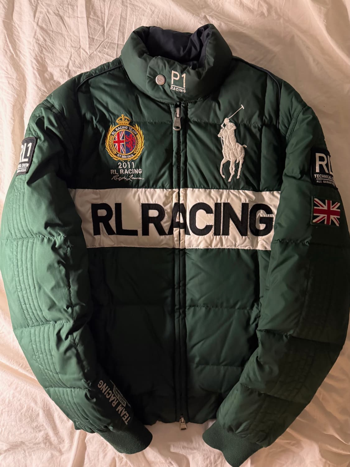 폴로 빅포니 브리튼 레이싱 패딩 상품이미지2