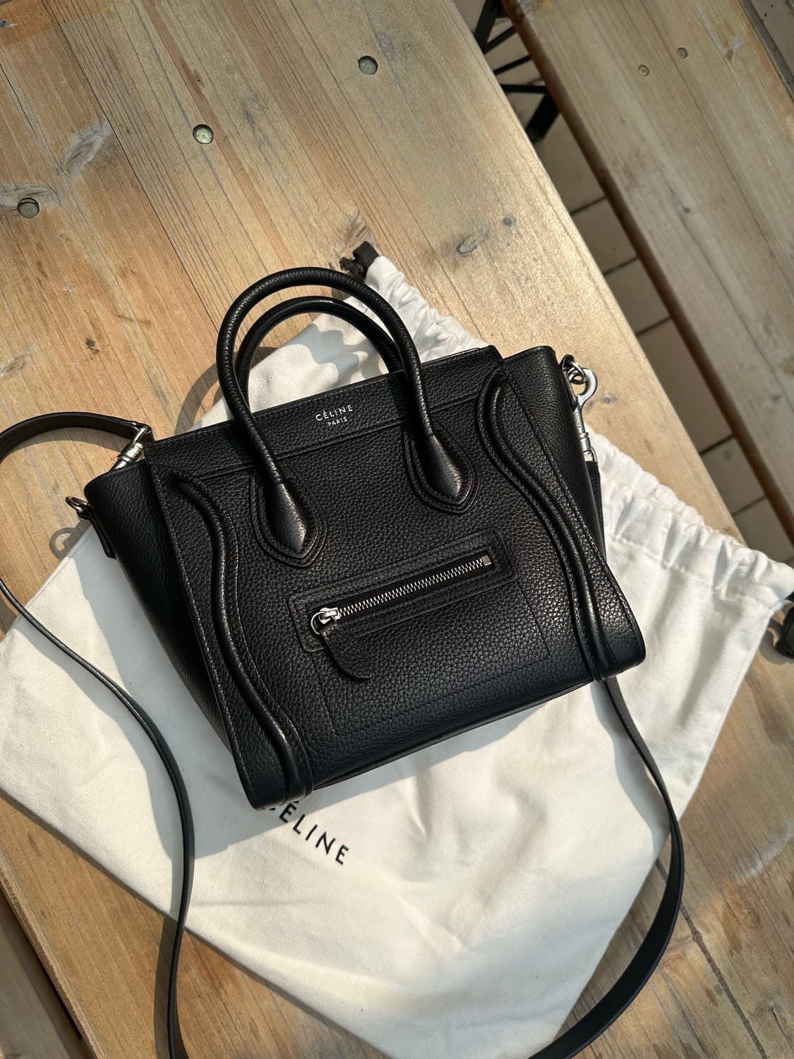 [SA 정품] 셀린느 러기지백 나노 블랙 상품이미지1