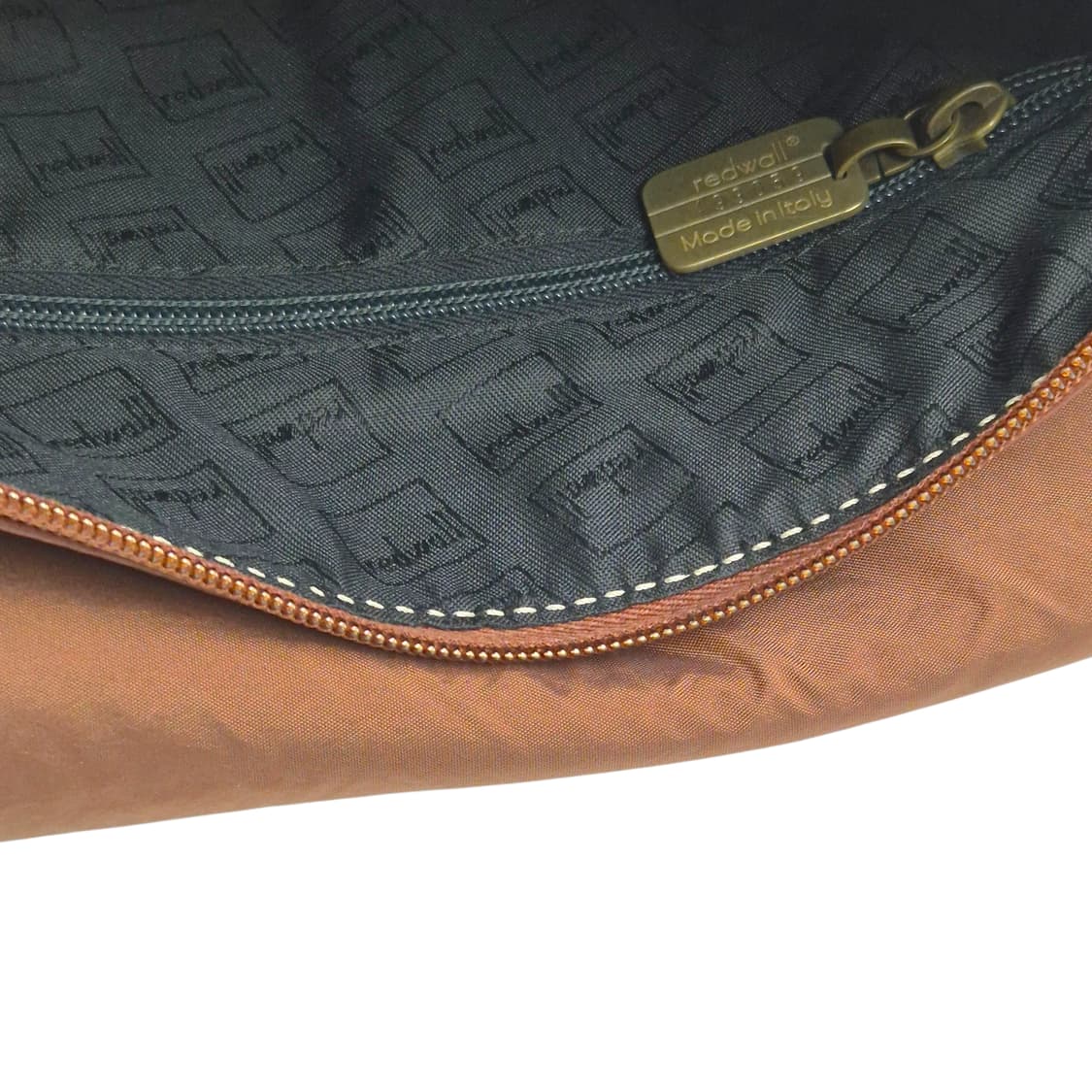 90s 이탈리아 모스키노 스티치 하트 레더 체인 백 상품이미지7