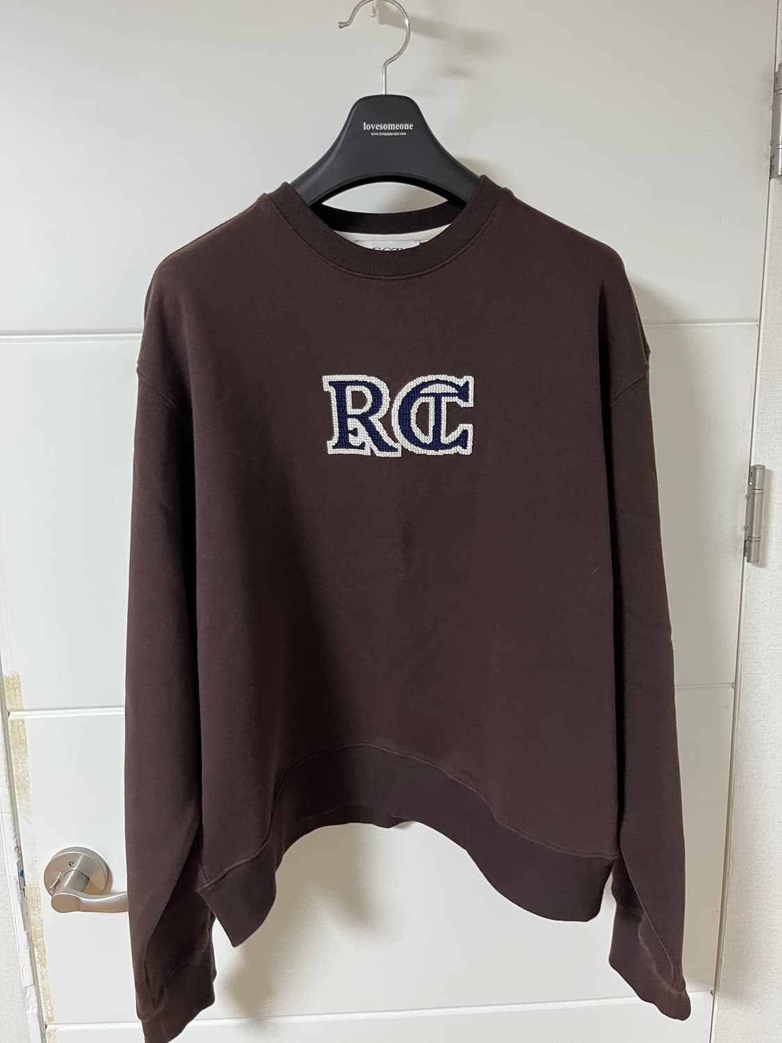 렉토 rc 자수 클래식 맨투맨  상품이미지1