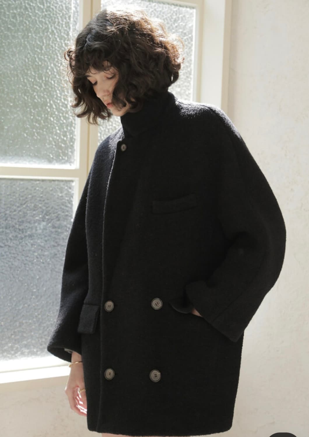 노미나떼 노엘 부클하프코트 상품이미지1