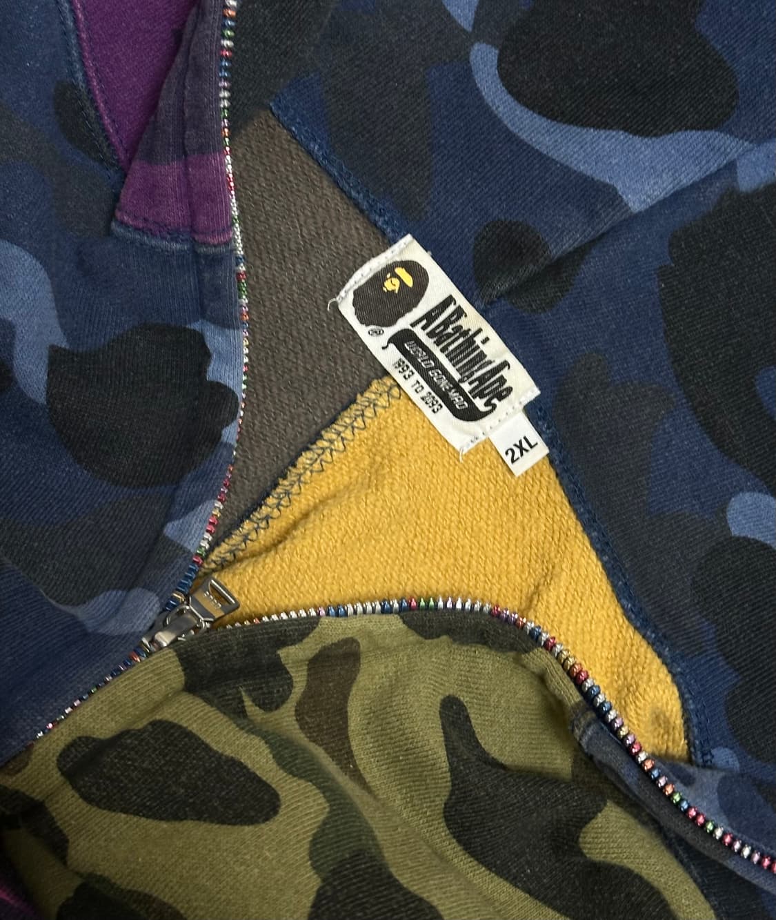 [ 2XL ] 베이프 샤크 멀티 후드집업 (희귀매물) 상품이미지4