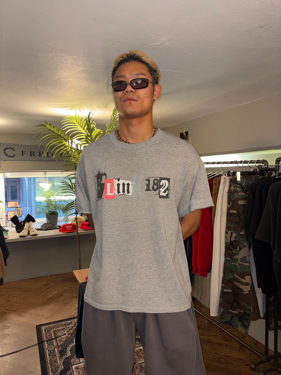 00‘s Blink-182 Ransom note logo T-shirt 상품이미지2