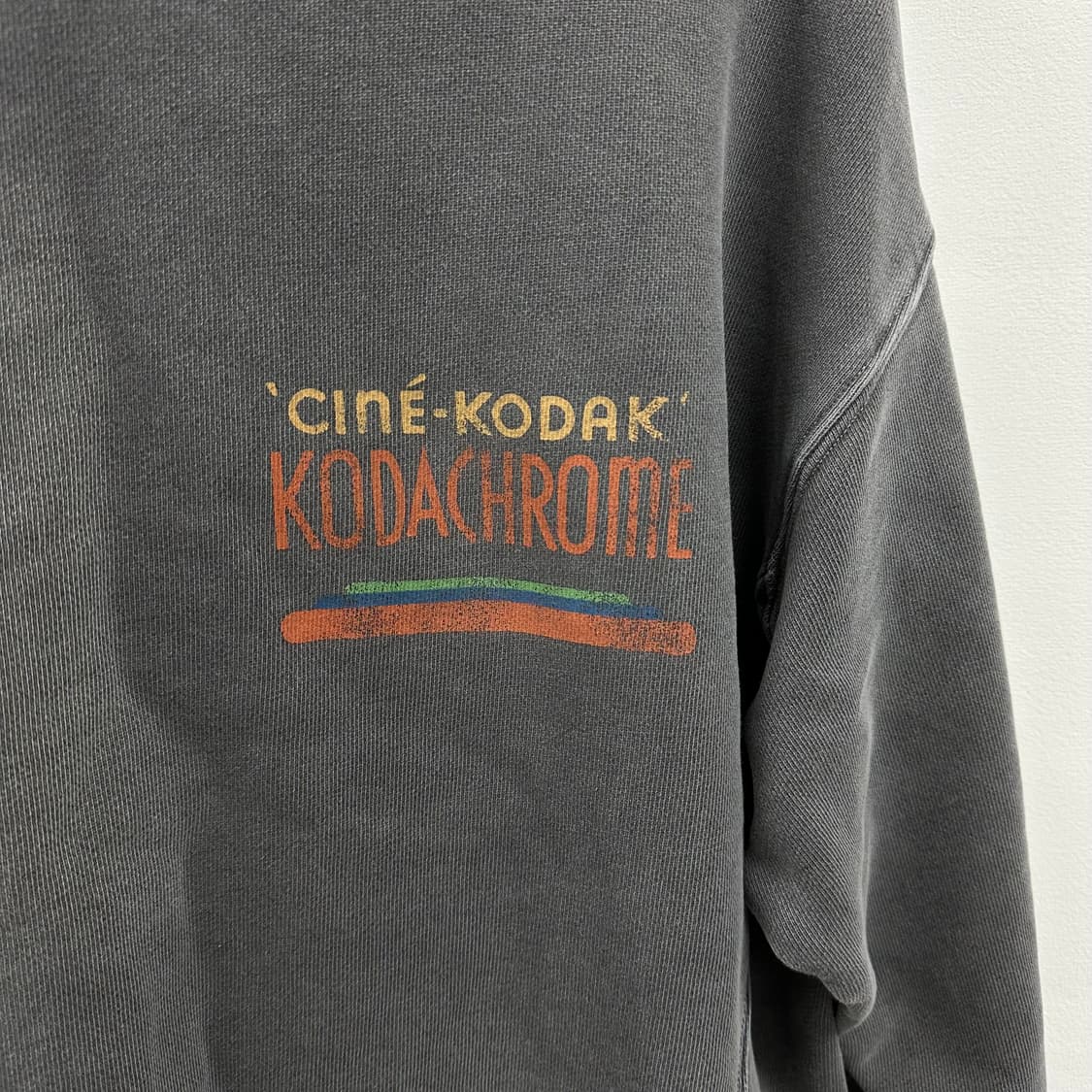 KODAK 코닥 피그먼트 오버핏 맨투맨 S사이즈 s200 상품이미지4