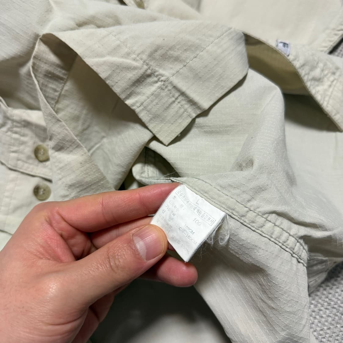 노스페이스 나일론 셔츠 상품이미지4