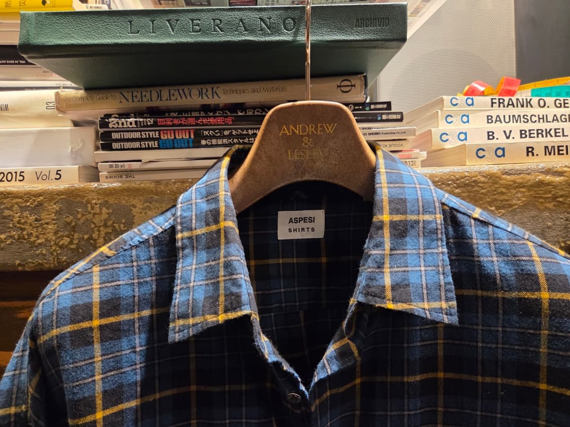 아스페시 플란넬셔츠 상품이미지8