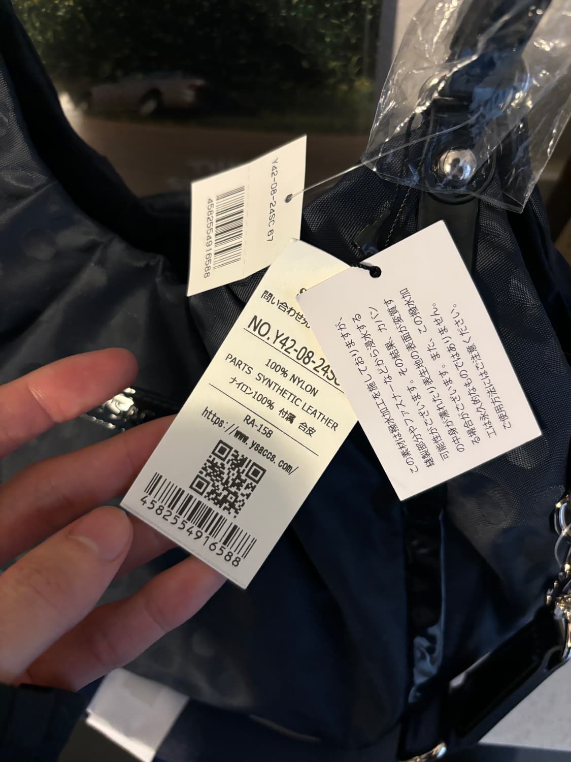 Y'saccs 도트 숄더백 상품이미지3