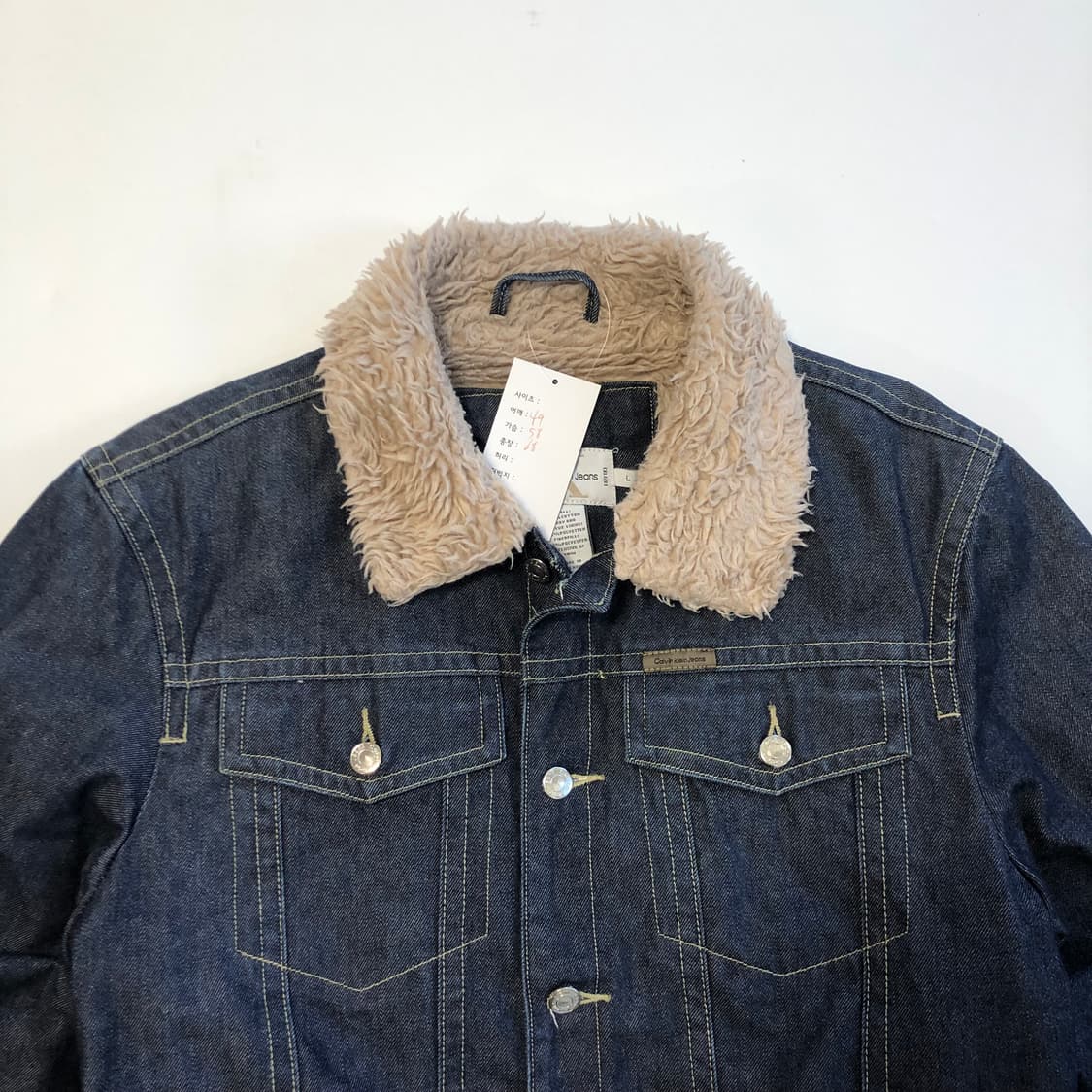 캘빈클라인 쉐르파 데님 자켓  상품이미지4