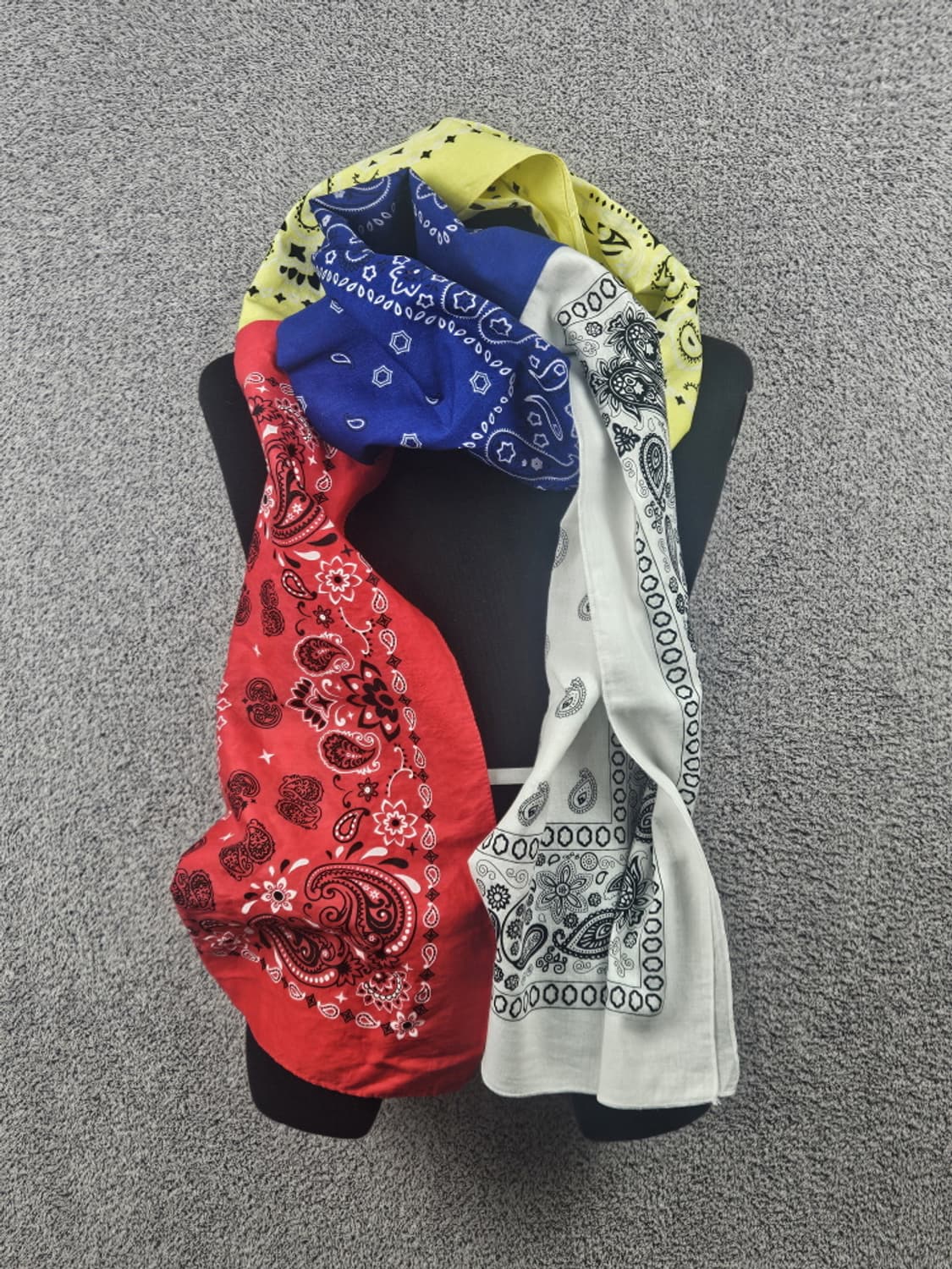 반다나 리워크 커스텀 스카프 머플러 / 10424 상품이미지1