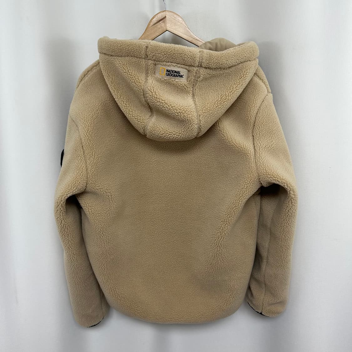 네셔널지오그래픽 남자 도톰 후드 기모 자켓 100 L 상품이미지4