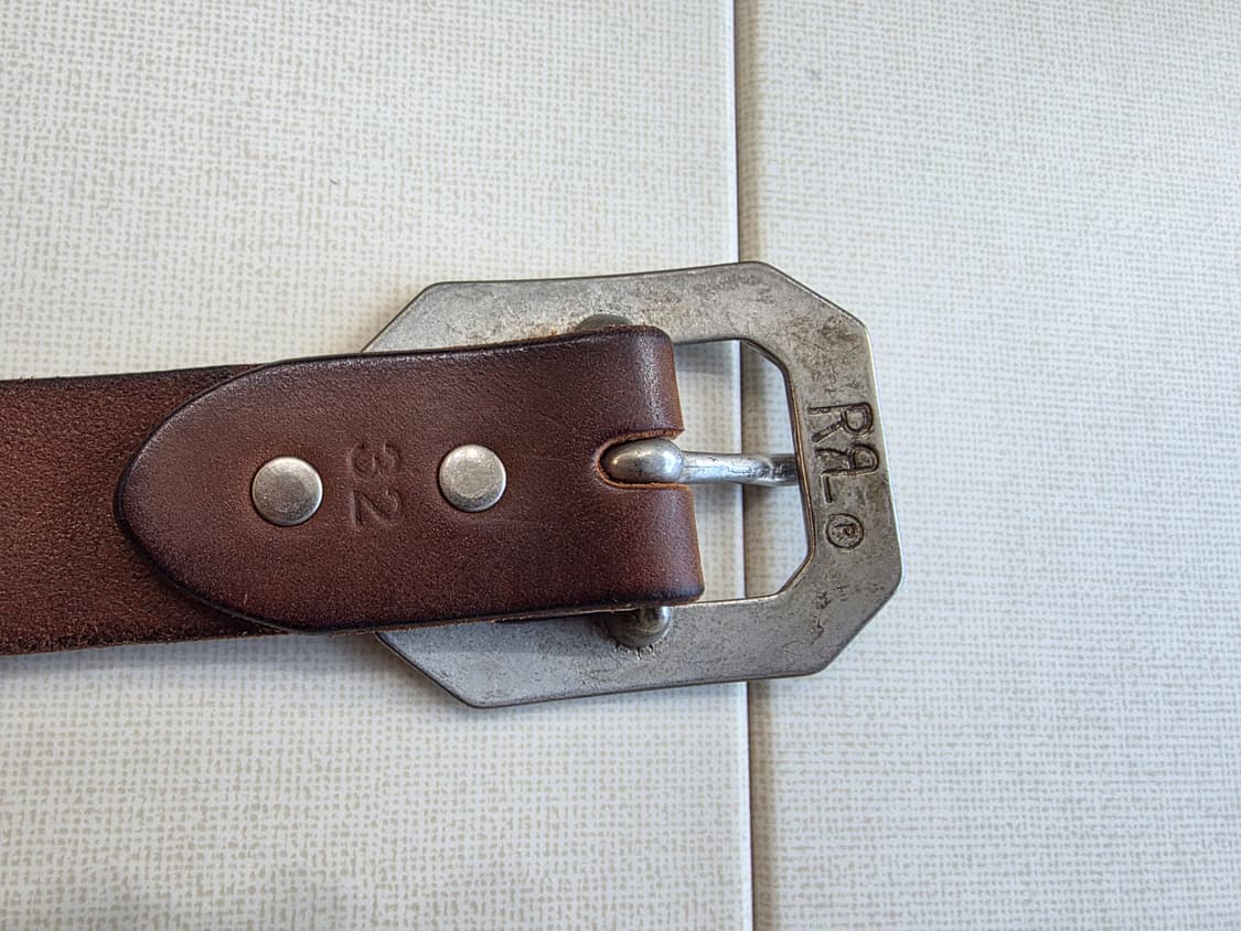 RRL 솔리드 브라스 벌링턴 벨트 상품이미지4