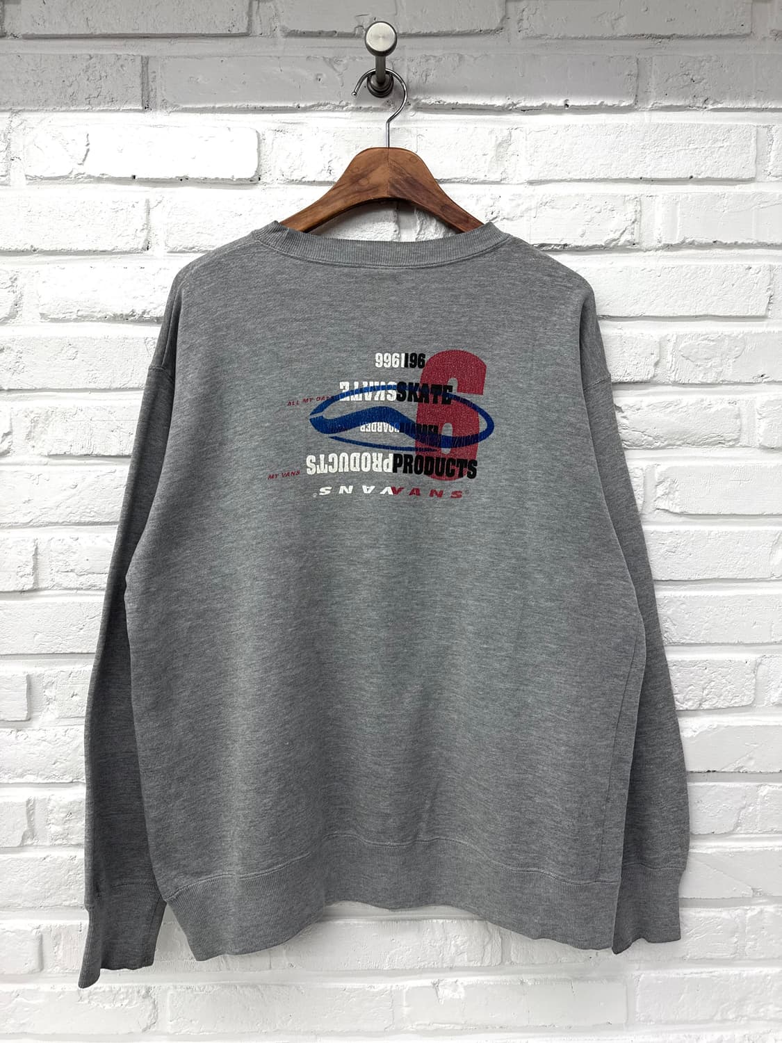 반스그레이 스웻셔츠  상품이미지5