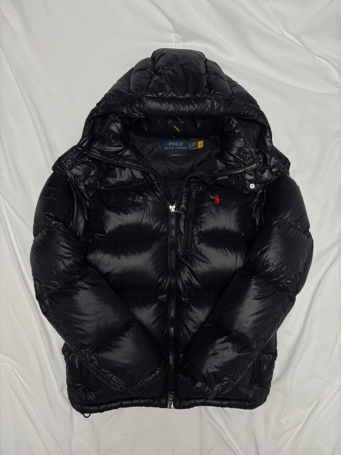 폴로 랄프로렌 유광 패딩 S (새상품급) 상품이미지1