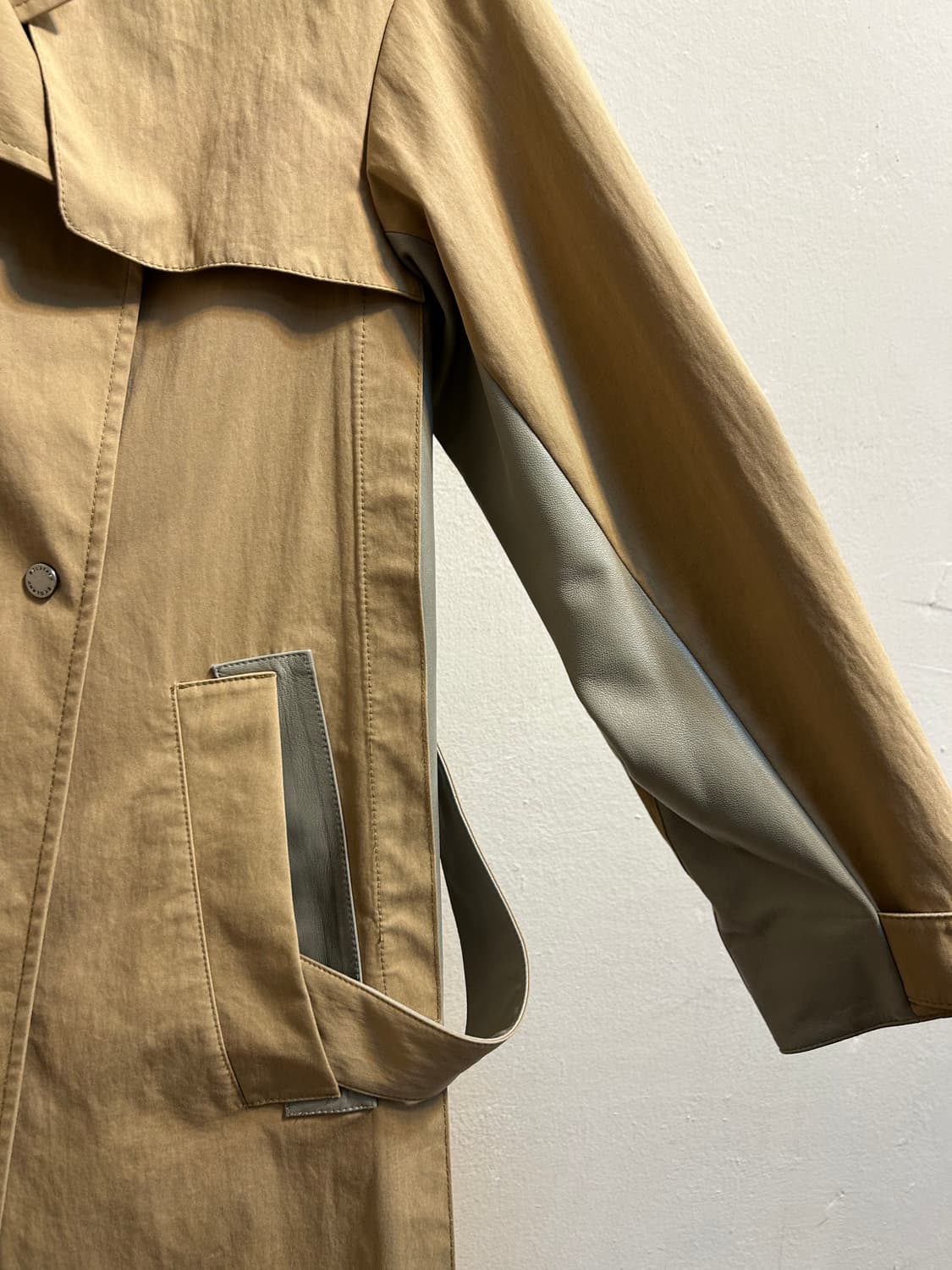 벨스타프 베이지 트렌치 코트 상품이미지4