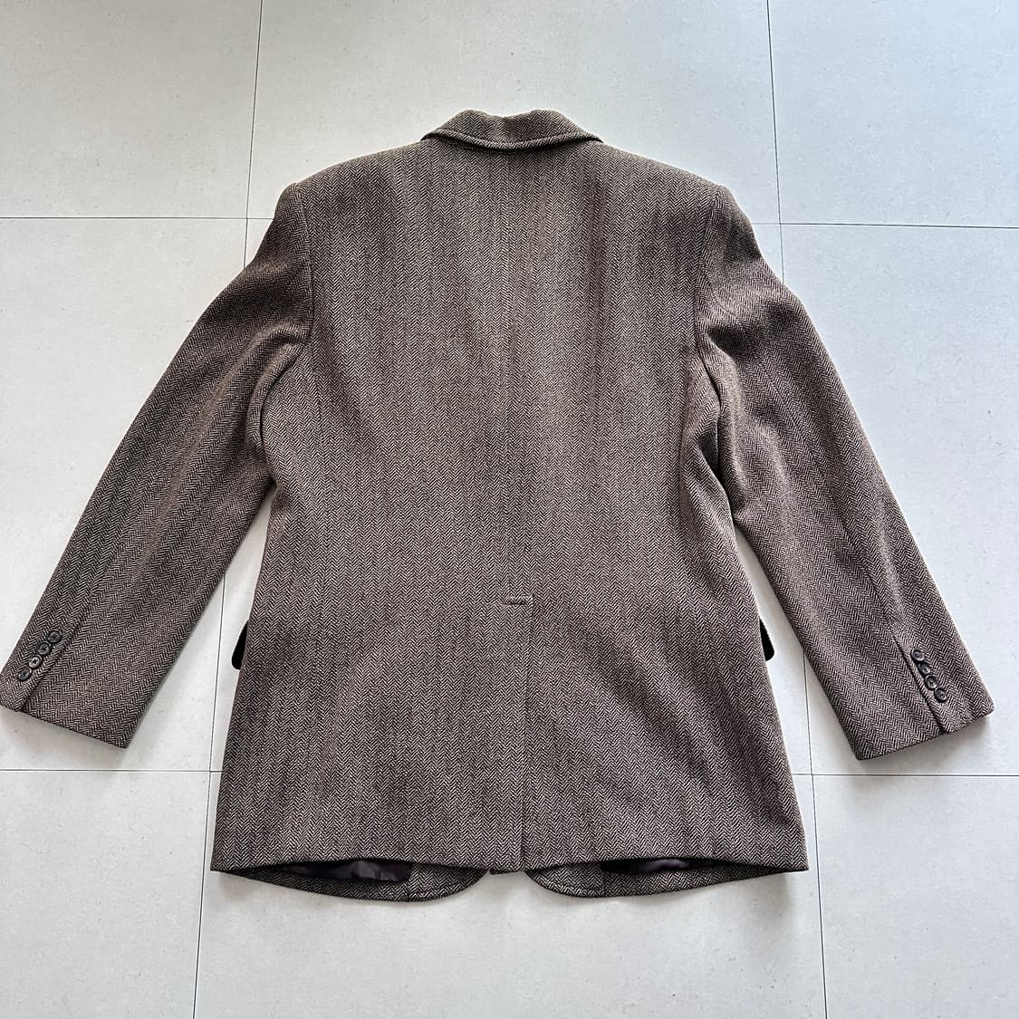 90s 폴로 랄프로렌 헤링본 트위드 3버튼 자켓  상품이미지8