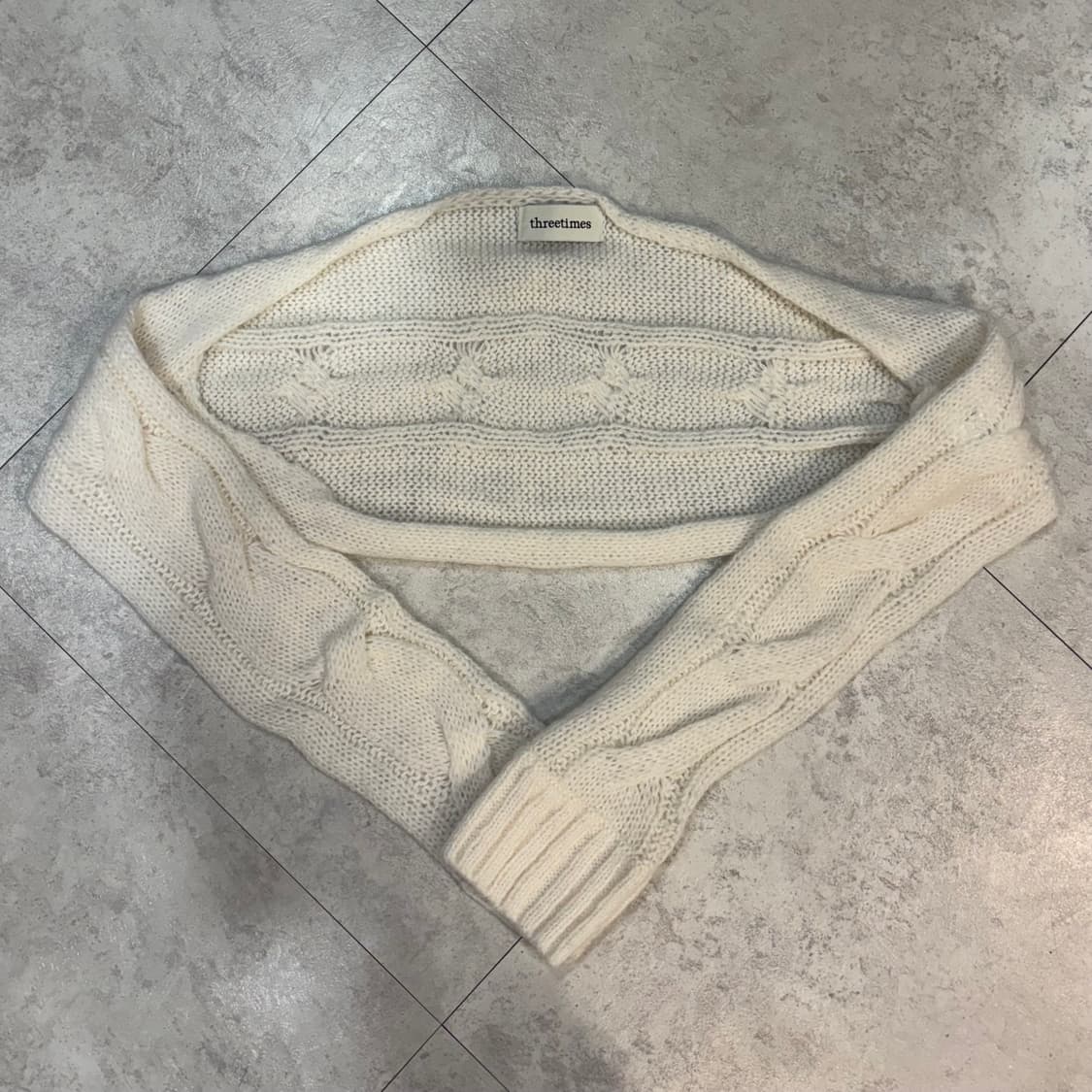 쓰리타임즈) 볼레로&튜브탑 세트 IV 상품이미지7