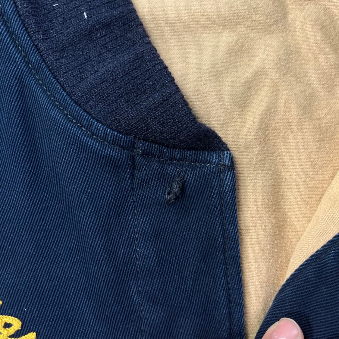 100 폴로 랄프로렌 데이비슨 풋볼 바시티 자켓 상품이미지6