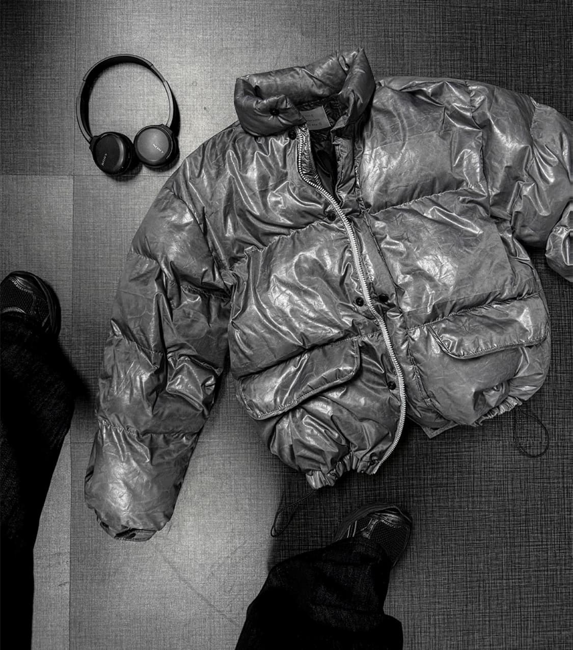 코시하루 키오프 메탈그레이 패딩 상품이미지2