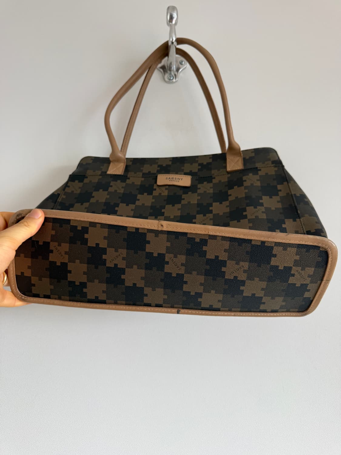 SACSNY Y'SACCS 요지야마모토 퍼즐 토트 숄더백 상품이미지6