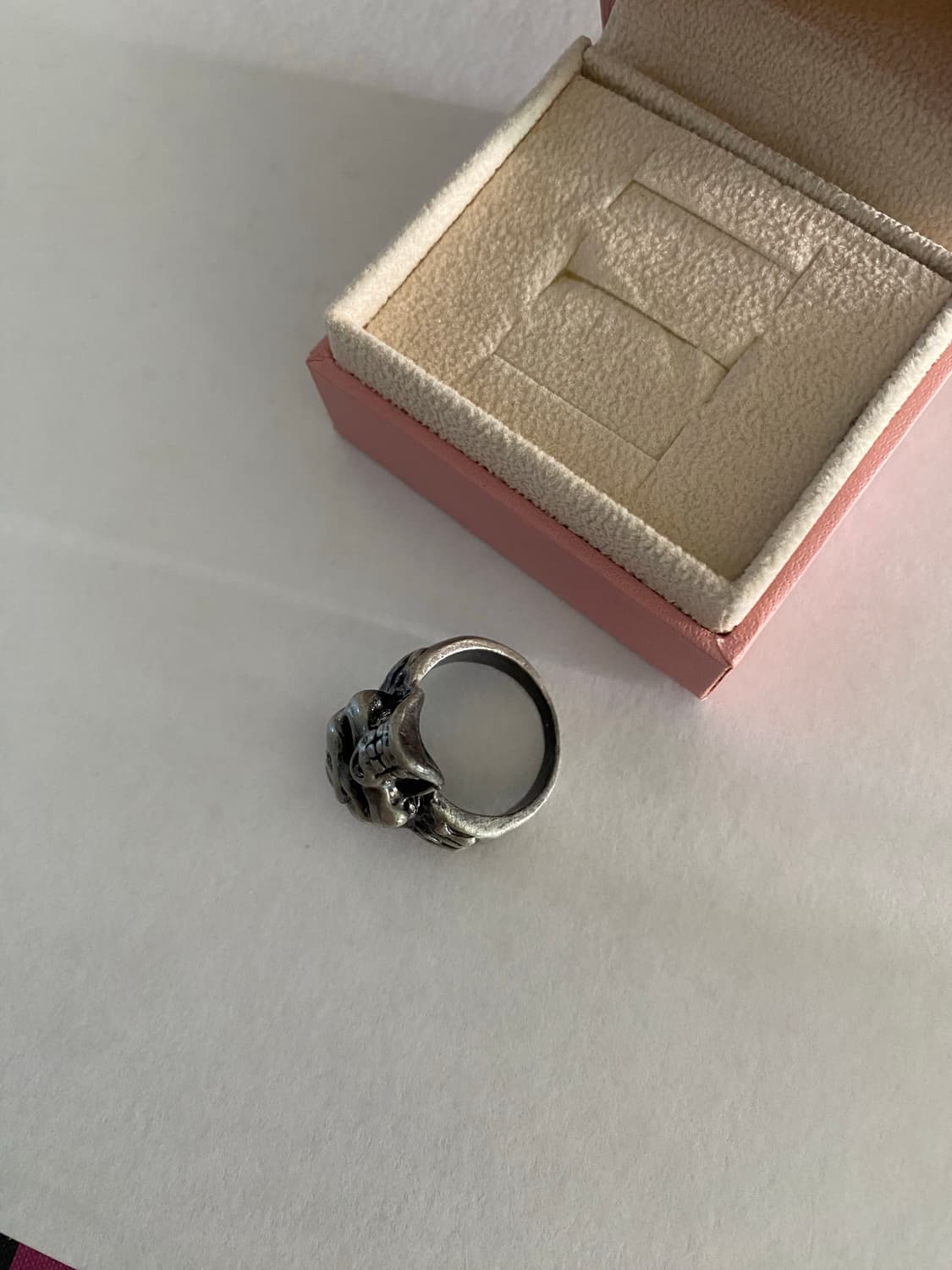 빈티지 해골 반지  상품이미지6