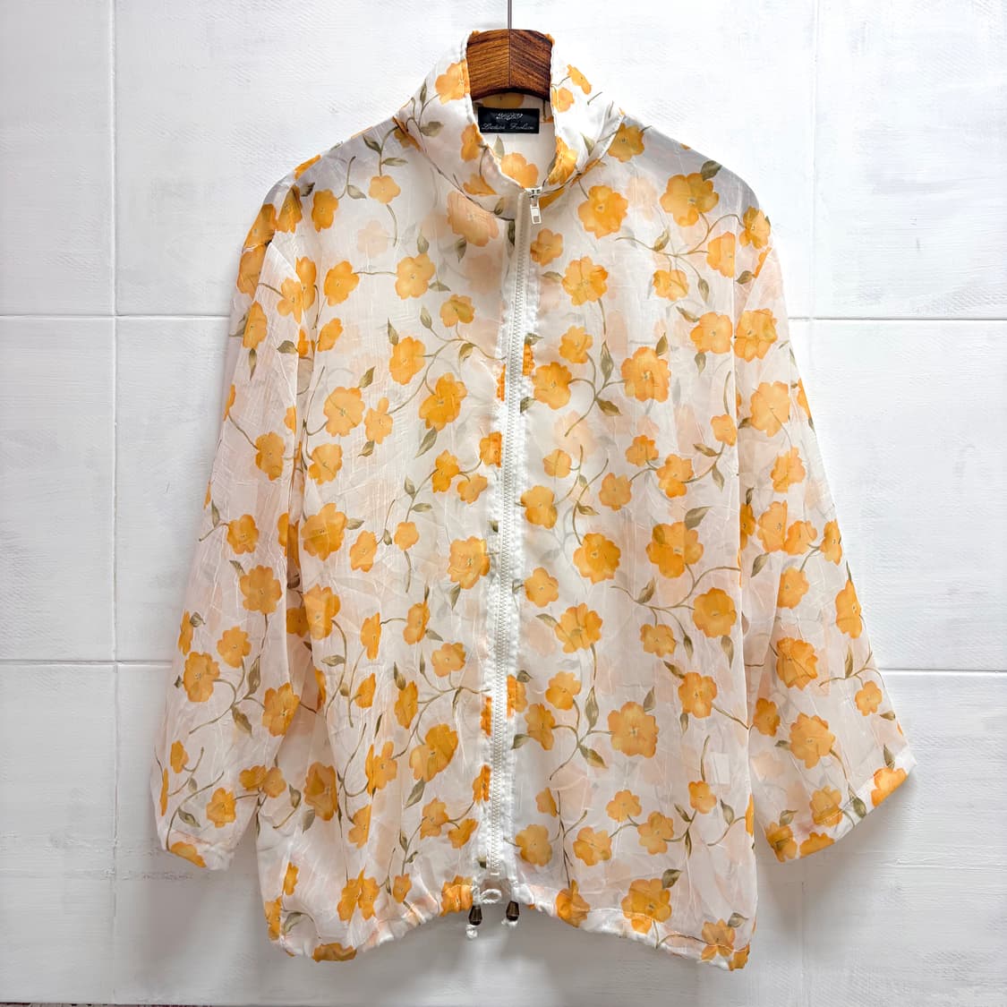 시스루 플라워 크리즈 모리걸 점퍼 아우터 JPN 상품이미지1